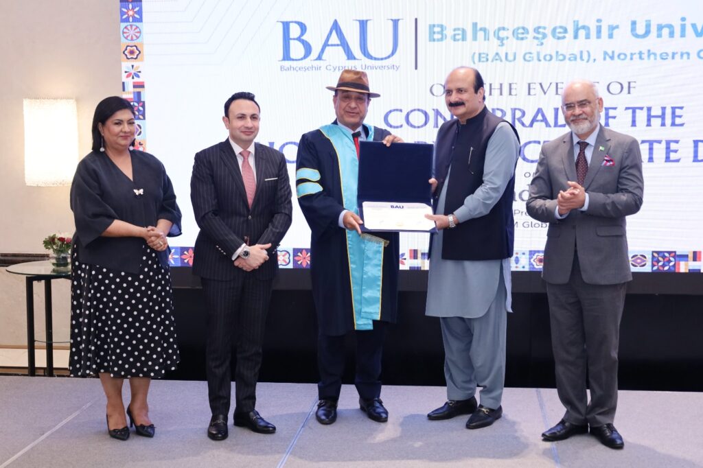 COTHM Founder Ahmad Shafiq Awarded Honorary Doctorate by Bahçeşehir University, Northern Cyprus