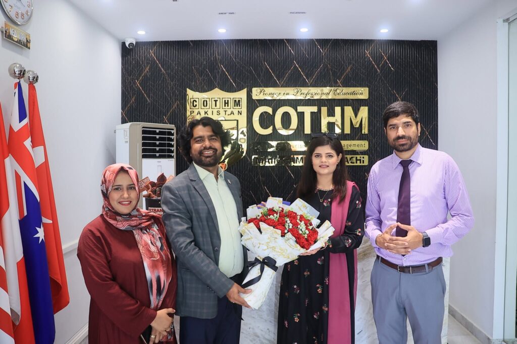 COTHM Karachi Welcomes Andaaz Marketing Head to Strengthen Industry Collaboration