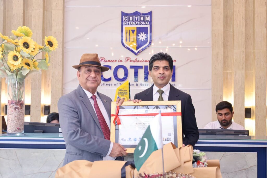 Special Assistant to Punjab Chief Minister Visits COTHM Pakistan to Promate Skill Education