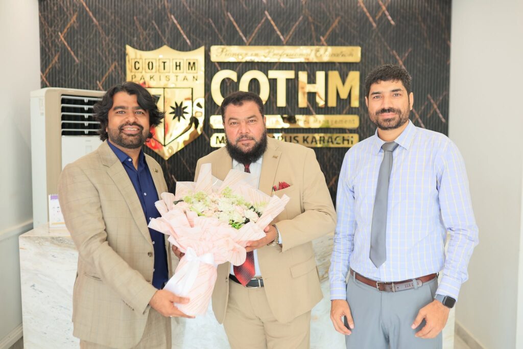 COTHM Karachi Welcomes Andaaz Marketing Head to Strengthen Industry Collaboration