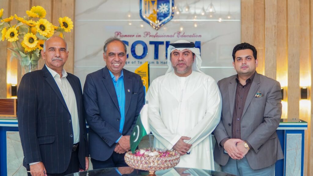 COTHM Pakistan Welcomes Dr. Bu Abdullah to Strengthen International Hospitality Partnerships