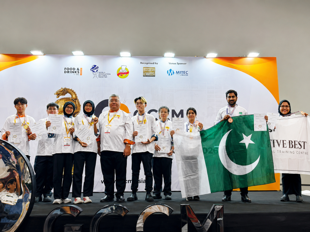 Global Success: COTHM Chefs Win 19 Honors for Pakistan in Malaysia