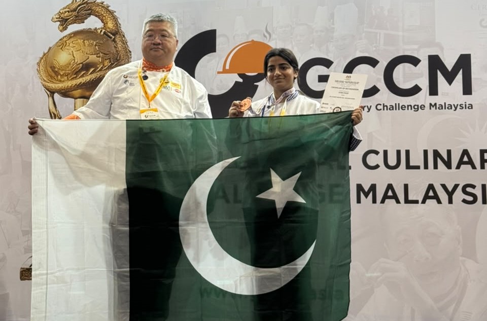 COTHM Student Fatima Shahid Wins Bronze Medal at Global Culinary Challenge Malaysia 2026