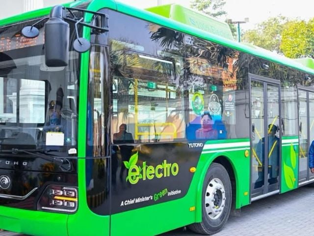Green Journey: Electric Buses Begin Operations Between Rawalpindi and Murree