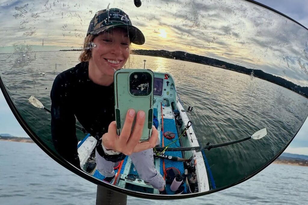American Adventurer Kelsey Pfendler Sets New Solo Pacific Rowing Record
