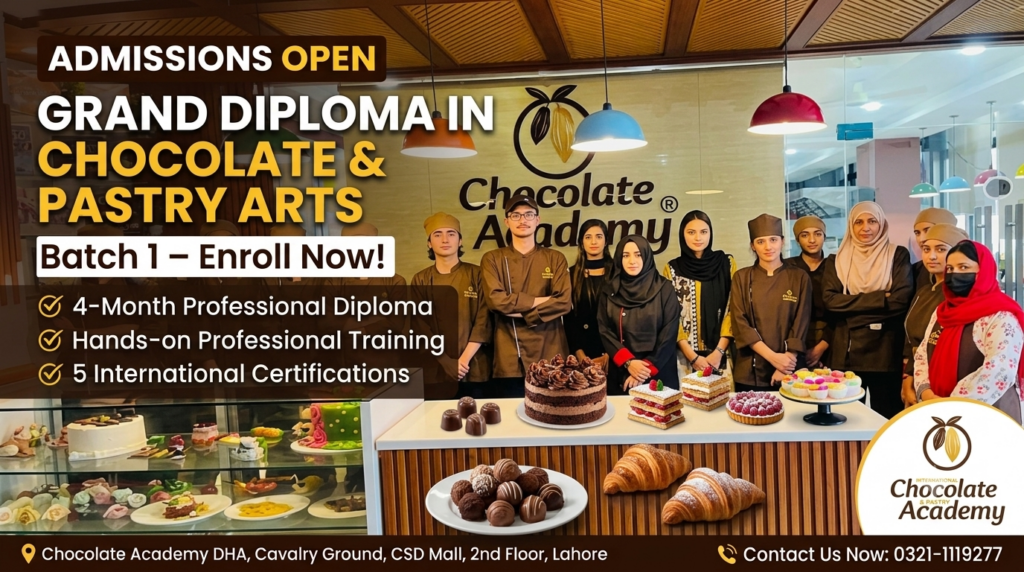 Chocolate Academy Opens Admissions for Grand Diploma in Chocolate & Pastry Arts
