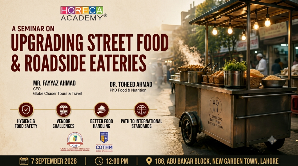 HORECA Academy to Host Seminar on Upgrading Street Food Standards in Lahore