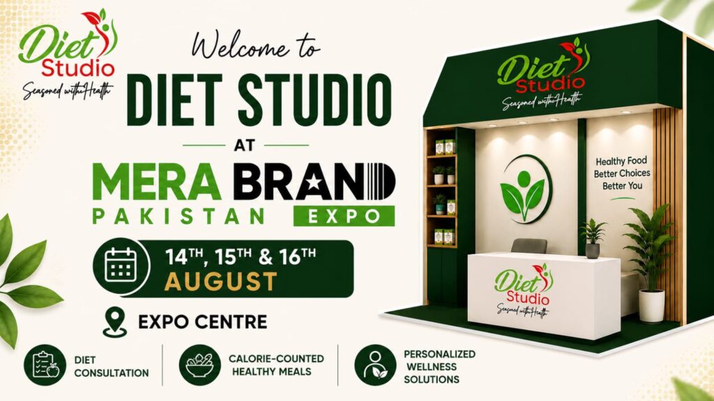 Diet Studio to Showcase Healthy Living Solutions at Mera Brand Pakistan Expo 2026