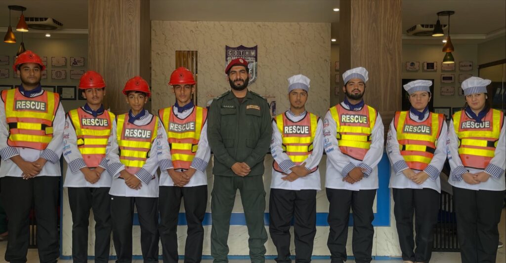 COTHM Gujranwala Hosts Rescue 1122 Awareness Session During Orientation Day