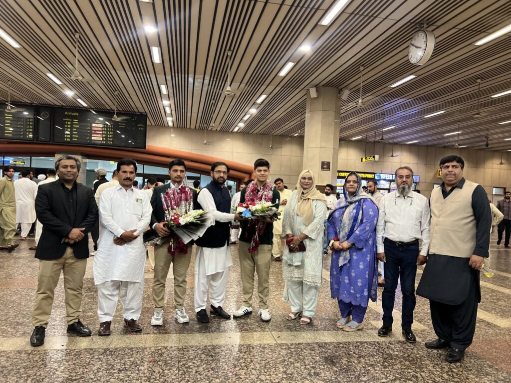 Pakistan’s Culinary Star Mohid Mehboob Returns Home After WorldSkills Shanghai