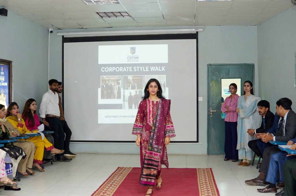 Style Walk: COTHM Students Step into the Corporate World