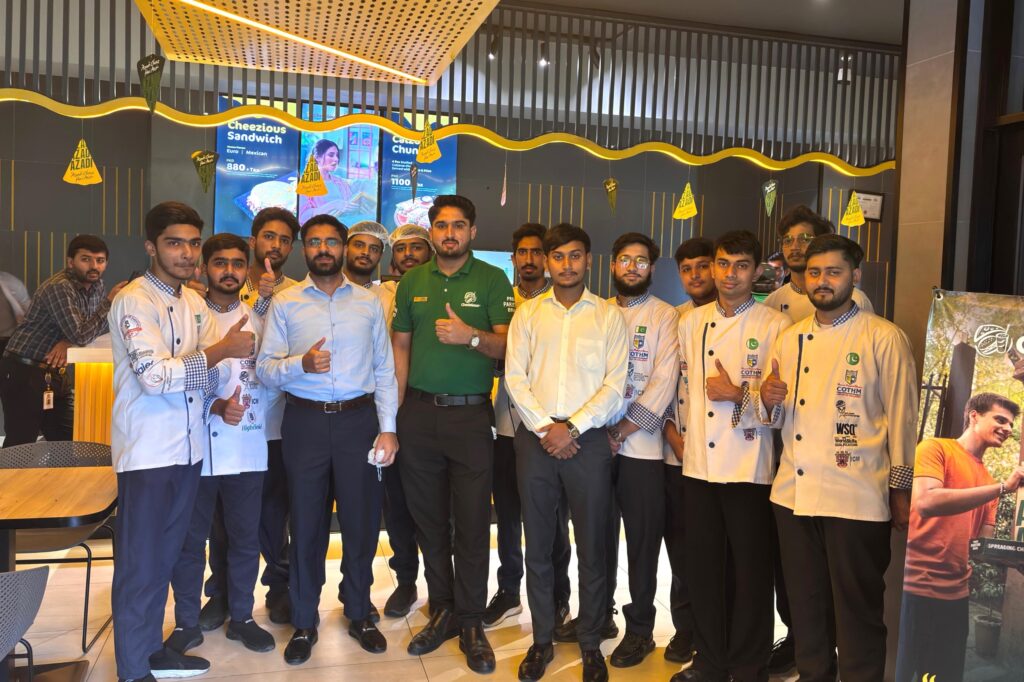 COTHM Students Gain Real-World Industry Exposure During Visit to Cheezious