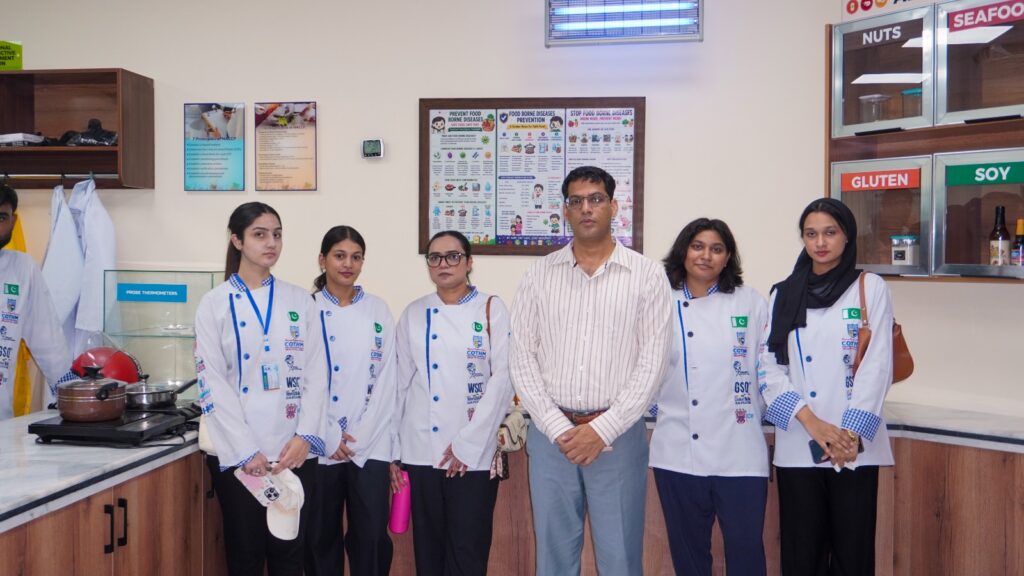 COTHM Cavalry Ground Students Gain Practical Food Safety Experience
