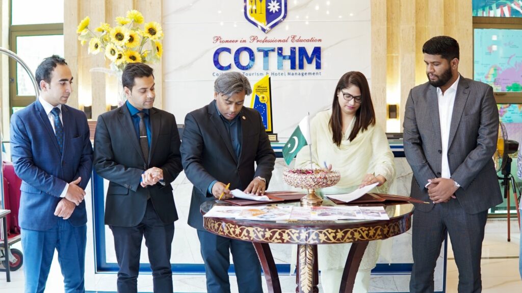 COTHM and YANI Restaurant Sign MoU to Strengthen Industry-Academia Collaboration