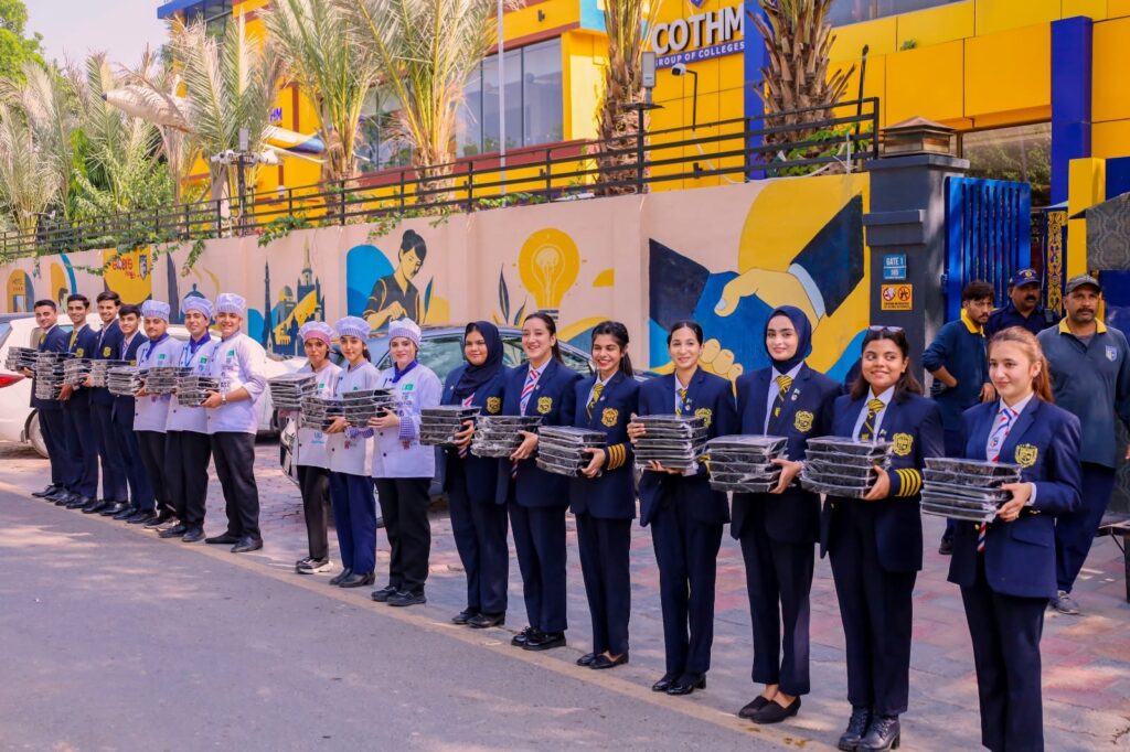 COTHM Students Distribute Food Among Traffic Wardens and Police on World Food Day